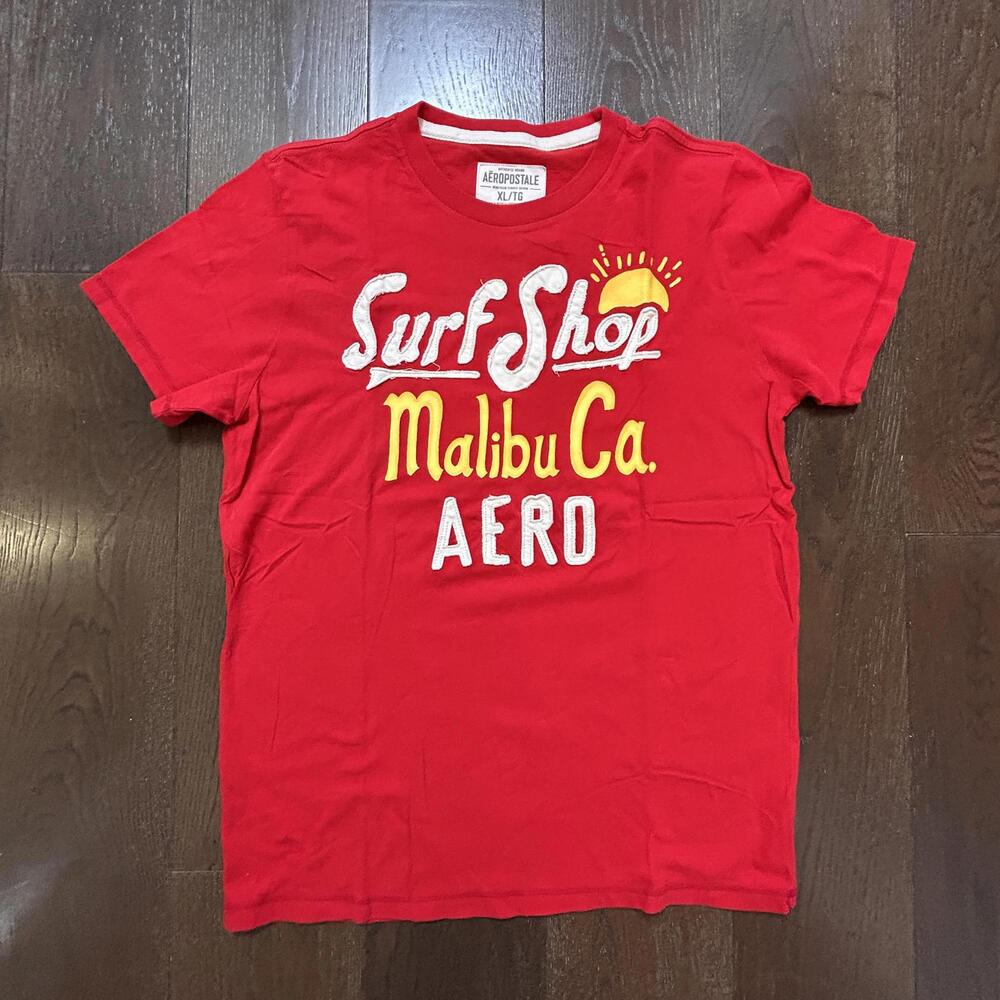Aeropostale Surf Shop Malibu Ca. Aero T-Shirt Men's XL